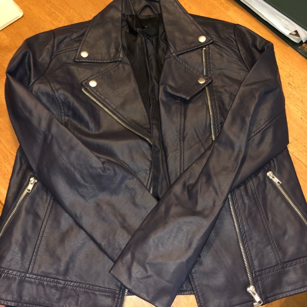 Leather jacket